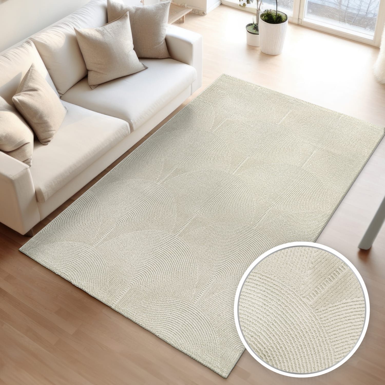 TT Home Teppich, Rechteckig, Höhe: 13 mm, Wohnzimmer Teppich Esszimmer Kurz günstig online kaufen