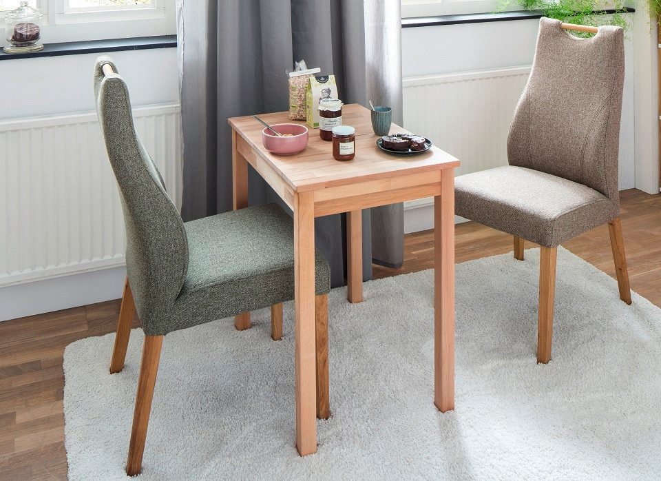 MCA furniture Esstisch Esszimmertisch Alfons, 50X70, Kernbuche massiv (no-Set)