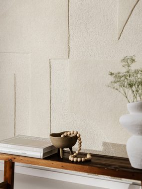 Wollteppich Logan, benuta, rechteckig, Höhe: 5 mm, Kunstfaser, Berber, Ethno-Style, Wohnzimmer