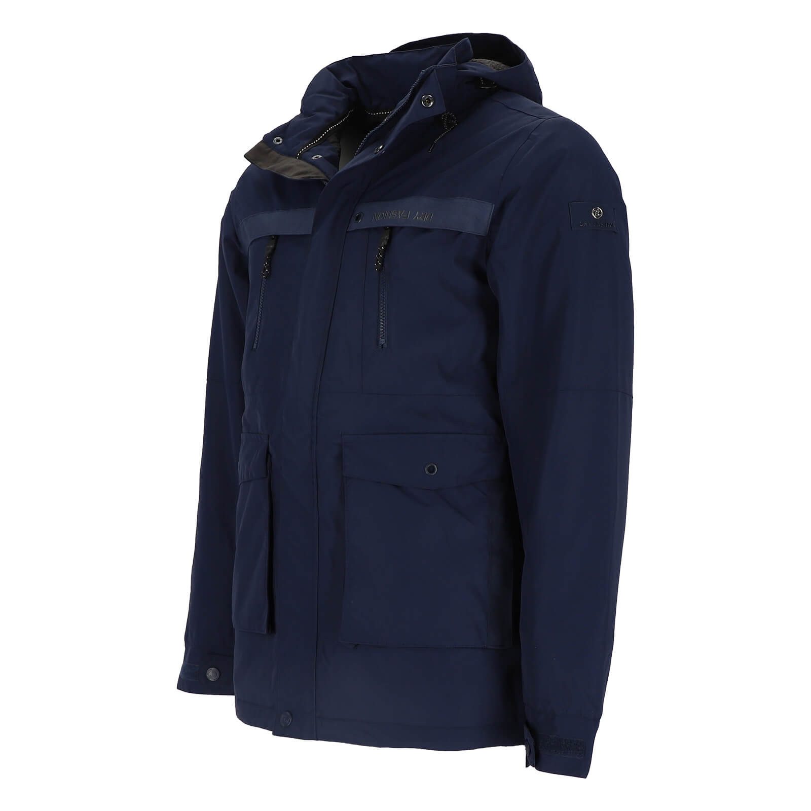 Dry Fashion Winterjacke Herren Funktionsparka Aalborg warm gefüttert - wind günstig online kaufen