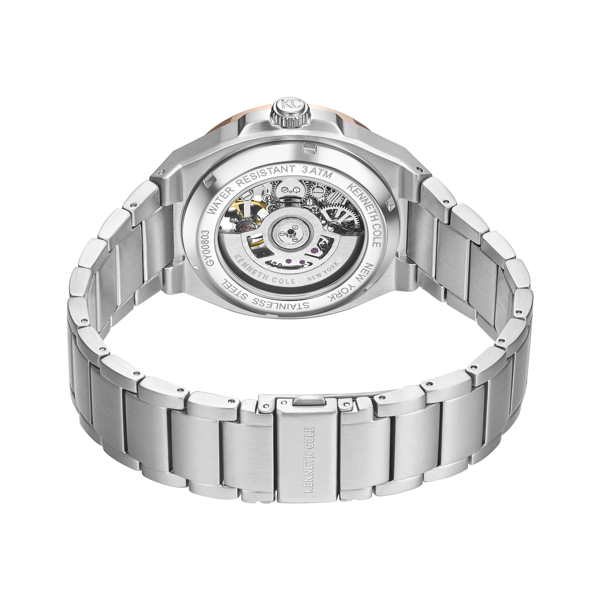 Kenneth Cole Automatikuhr Automatikuhr Herrenuhr 51,5 mm Automatik Herren