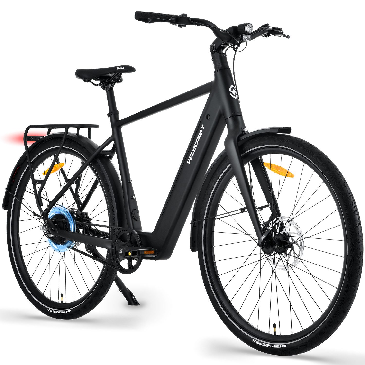 E-Bike Cityrad 28 Zoll 360Wh Stufenlose Gangschaltung Torque Sensor LUNA2.0