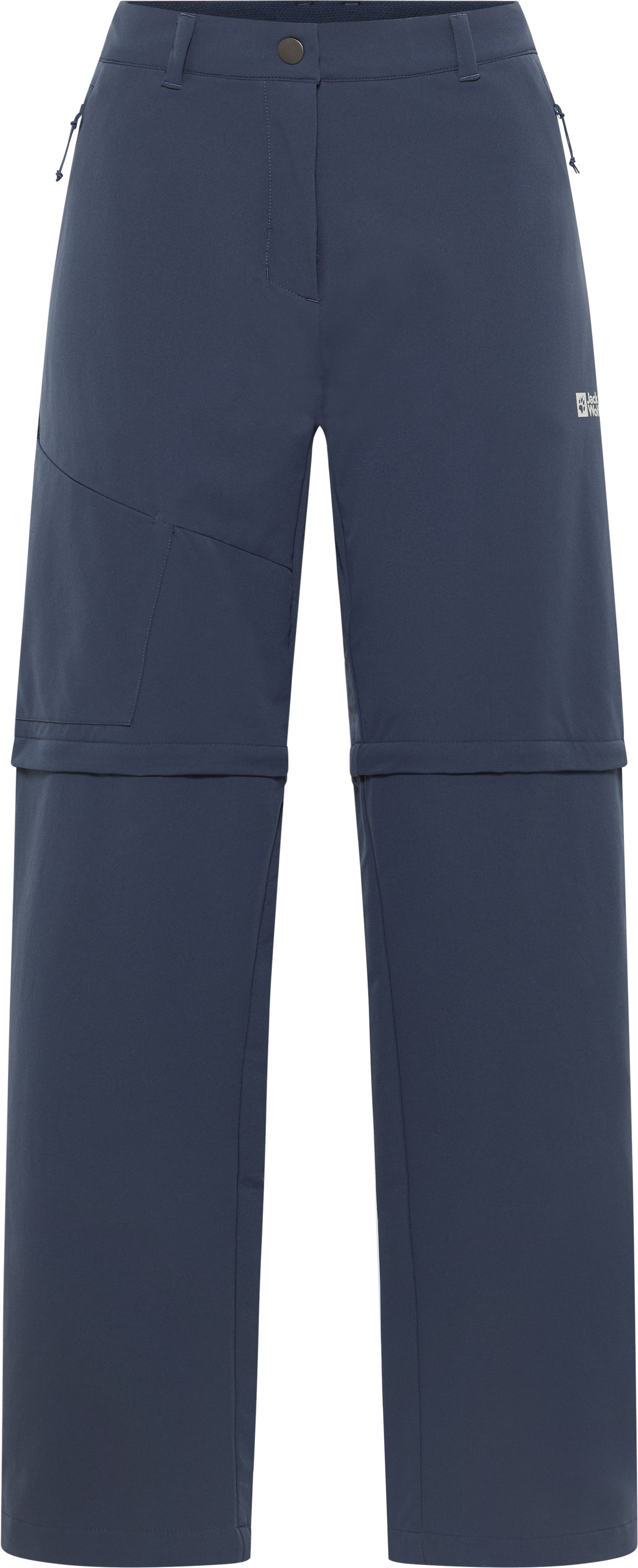Jack Wolfskin Zip-off-Hose PICO TRAIL ZIP OFF PANTS W Atmungsaktiv & schnell trocknend & zwei Tragevarianten