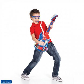 Lexibook® Spielzeug-Musikinstrument Spider-Man Elektronische gitarre mit Licht und Mikrofon