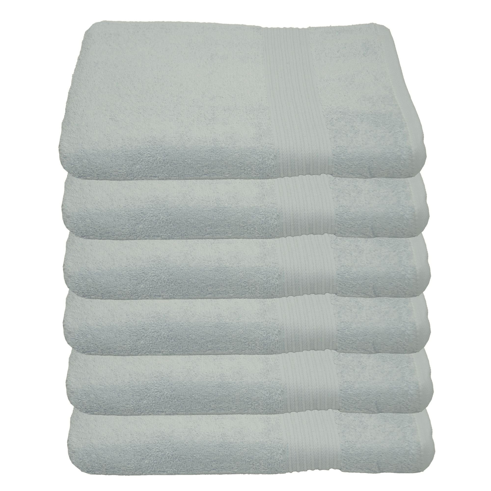 Julie Julsen Handtücher 6-Handtücher-Silber-Handtuch 50 x günstig online kaufen