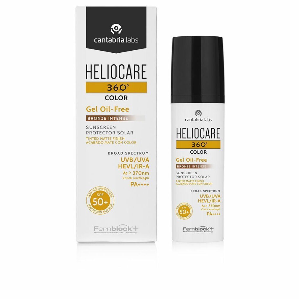 Heliocare Sonnenschutzcreme el Ölfrei Bronze Intensiv Spf50