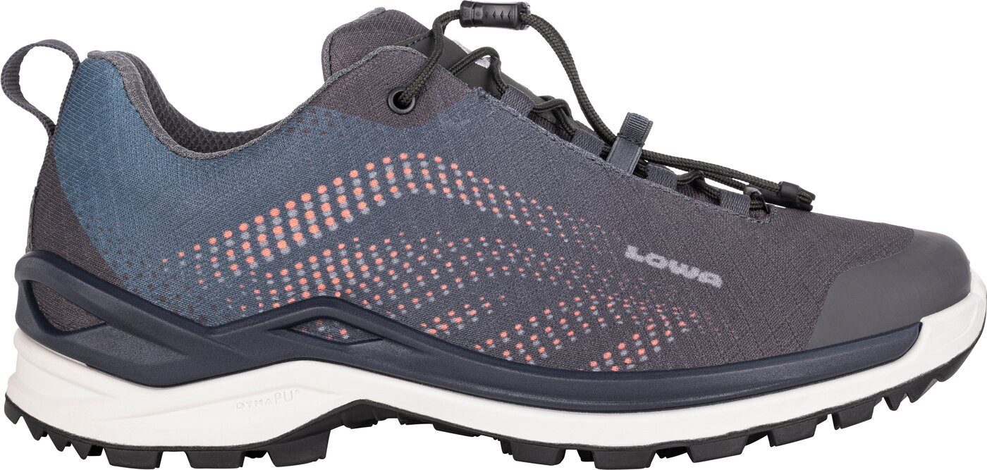 Lowa ZIRROX GTX LO SL WS STAHLBLAU/MANDARINE Wanderschuh