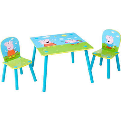 Peppa Pig Kindersitzgruppe »Kindersitzgruppe Peppa Pig, 3-tlg.«