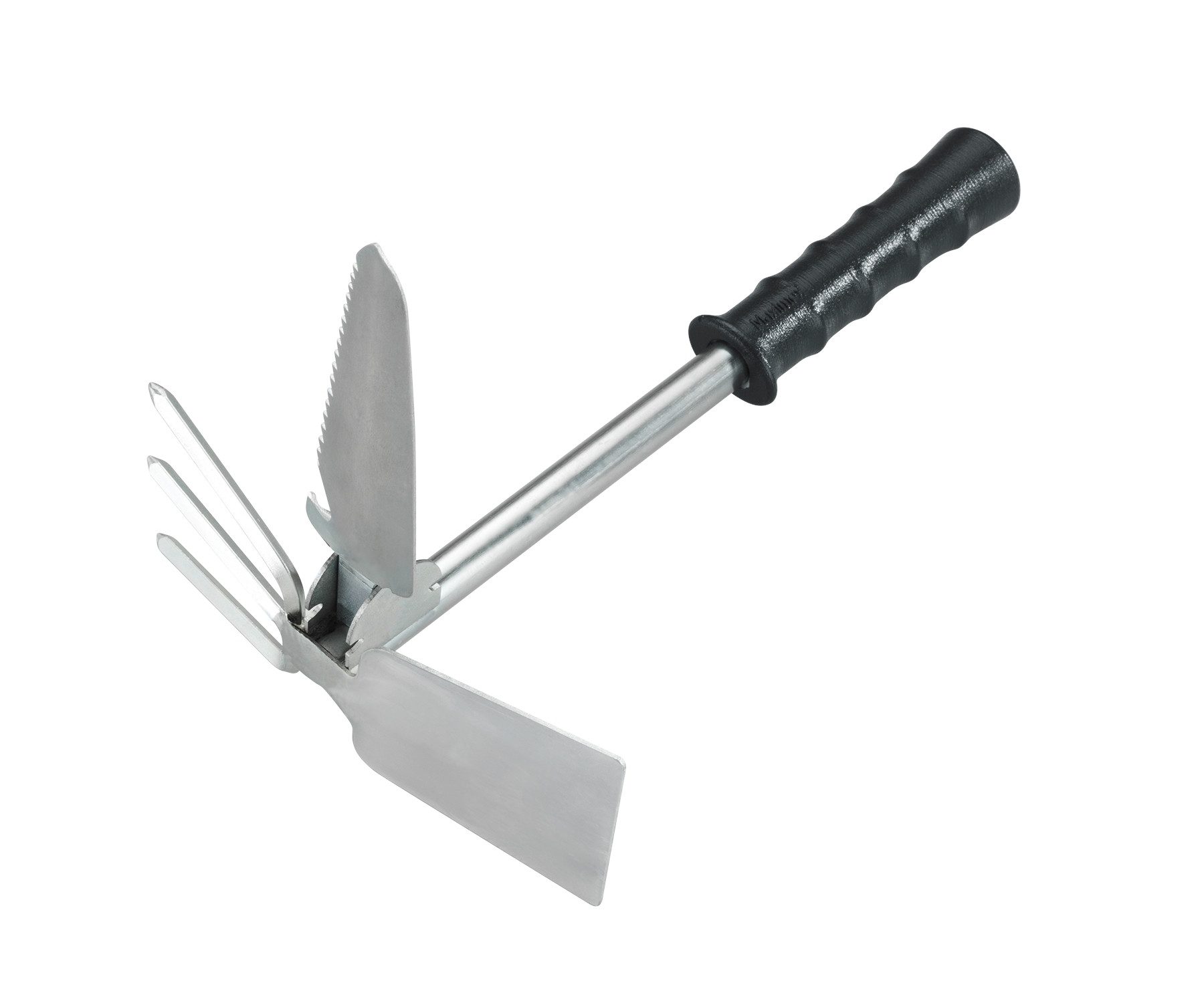 Maximex Gartenhacke Multi Gartenhelfer 7in1 Harken jäten schaufeln abmessen sägen hacken e