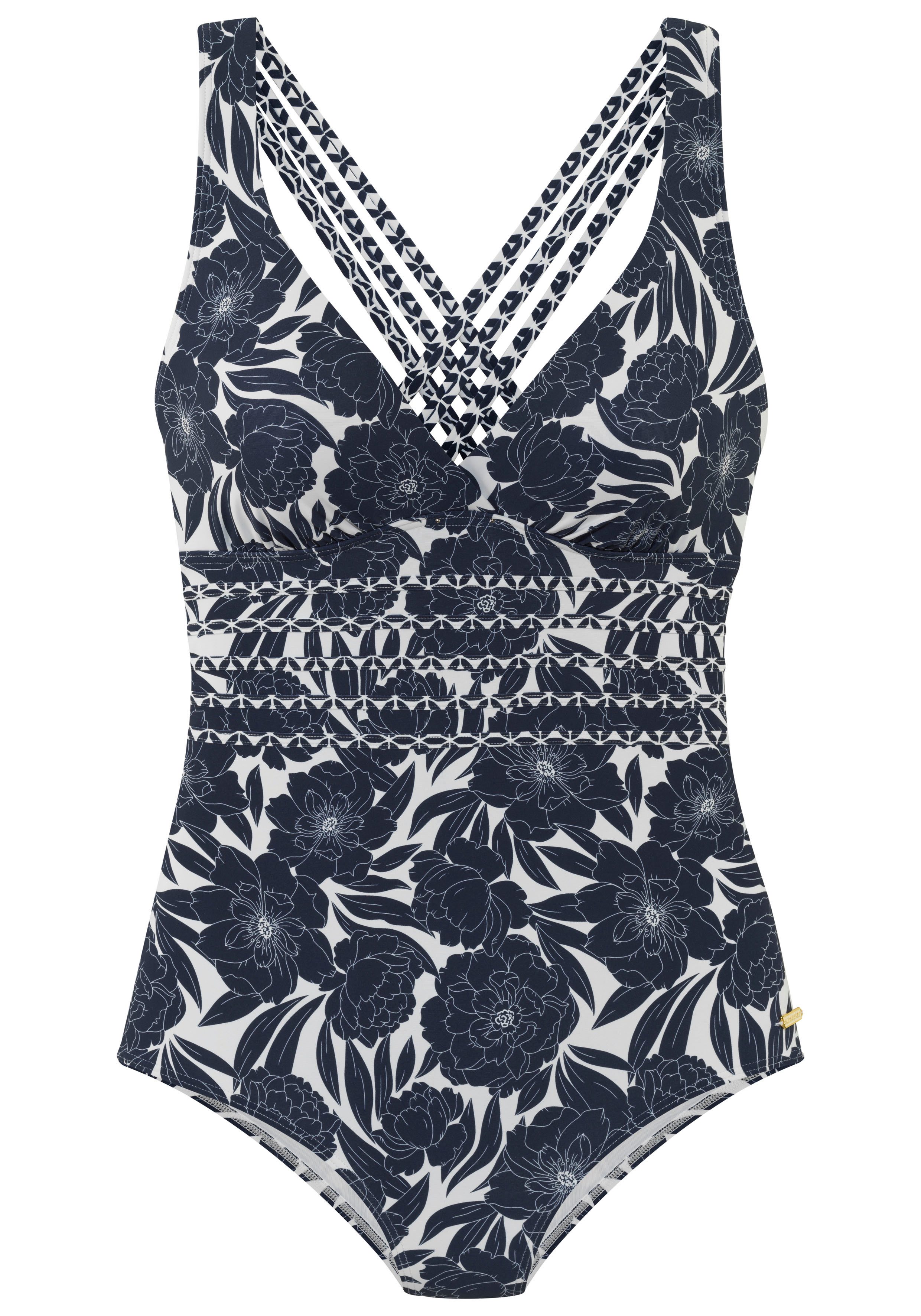 Sunseeker Badeanzug Blossom im Muster-Mix günstig online kaufen