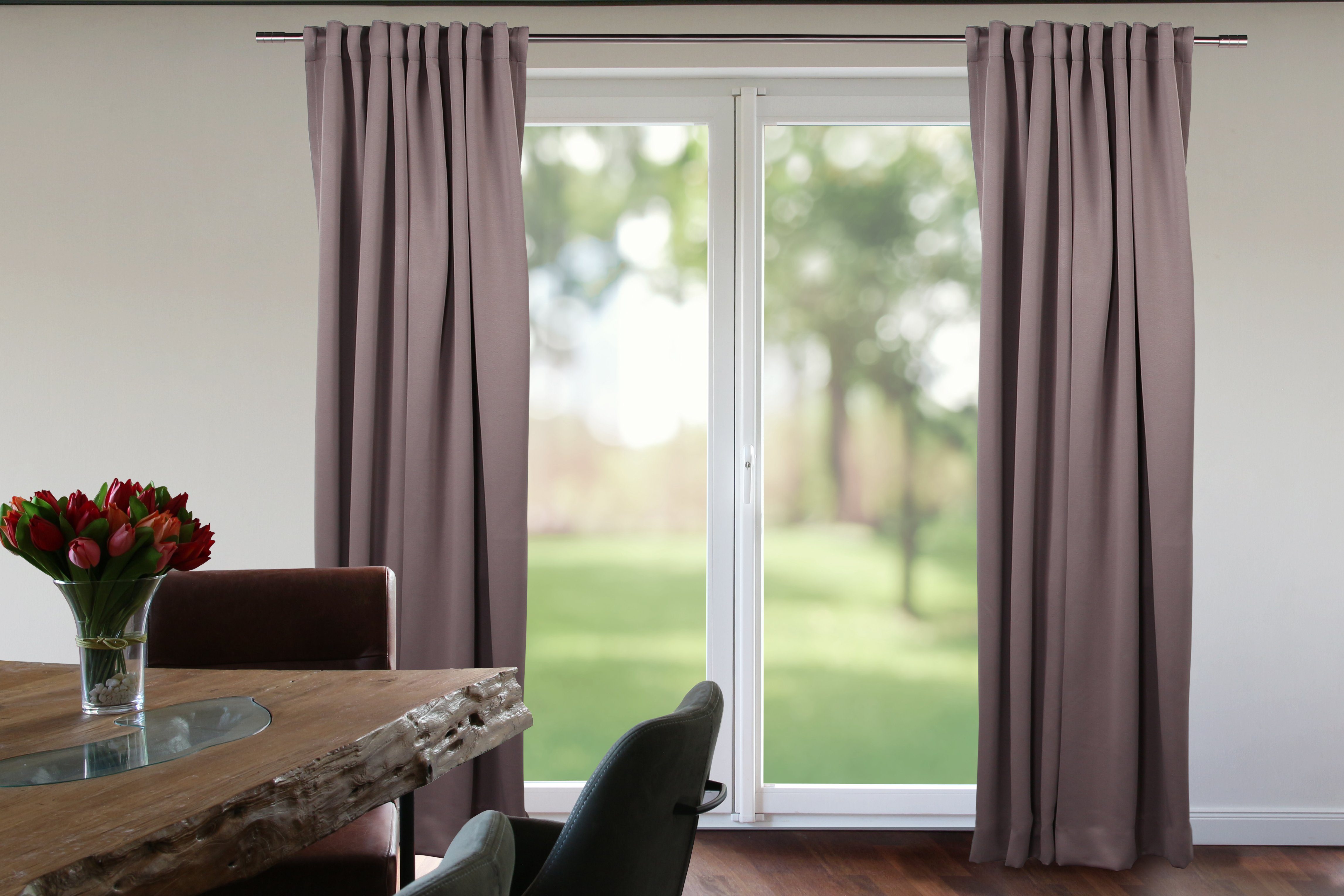 Deco-Raum Vorhang, verdeckte Schlaufen (1 St), günstig online kaufen