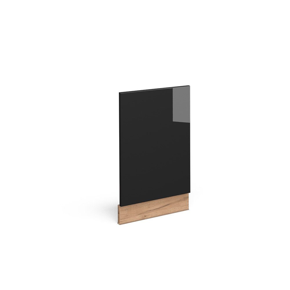 Vicco Frontblende Fame-Line, Schwarz Eiche hochglanz/Goldkraft günstig online kaufen