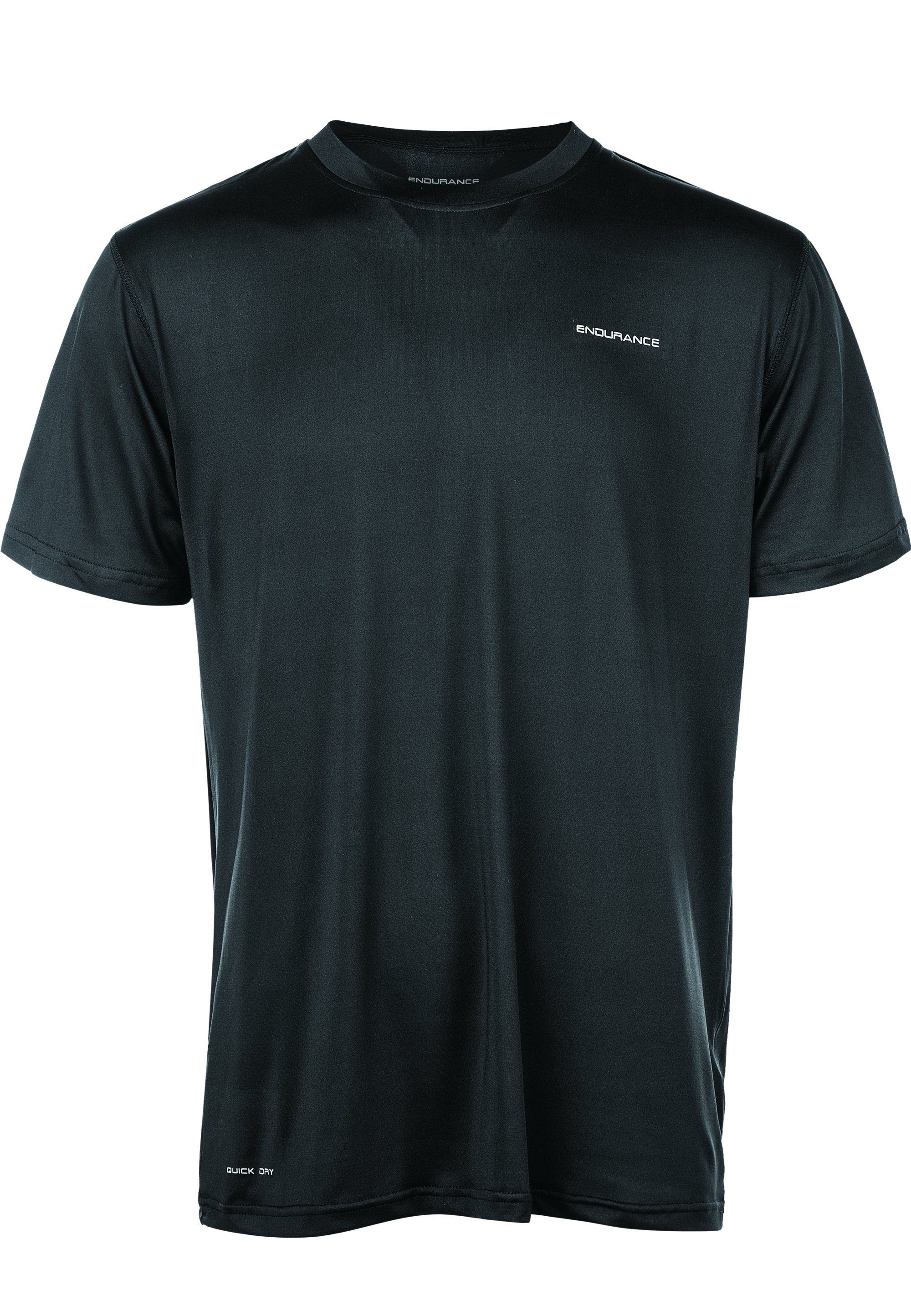 ENDURANCE Funktionsshirt Funktionsstretch aus atmungsaktiven Kulon schwarz (1-tlg)