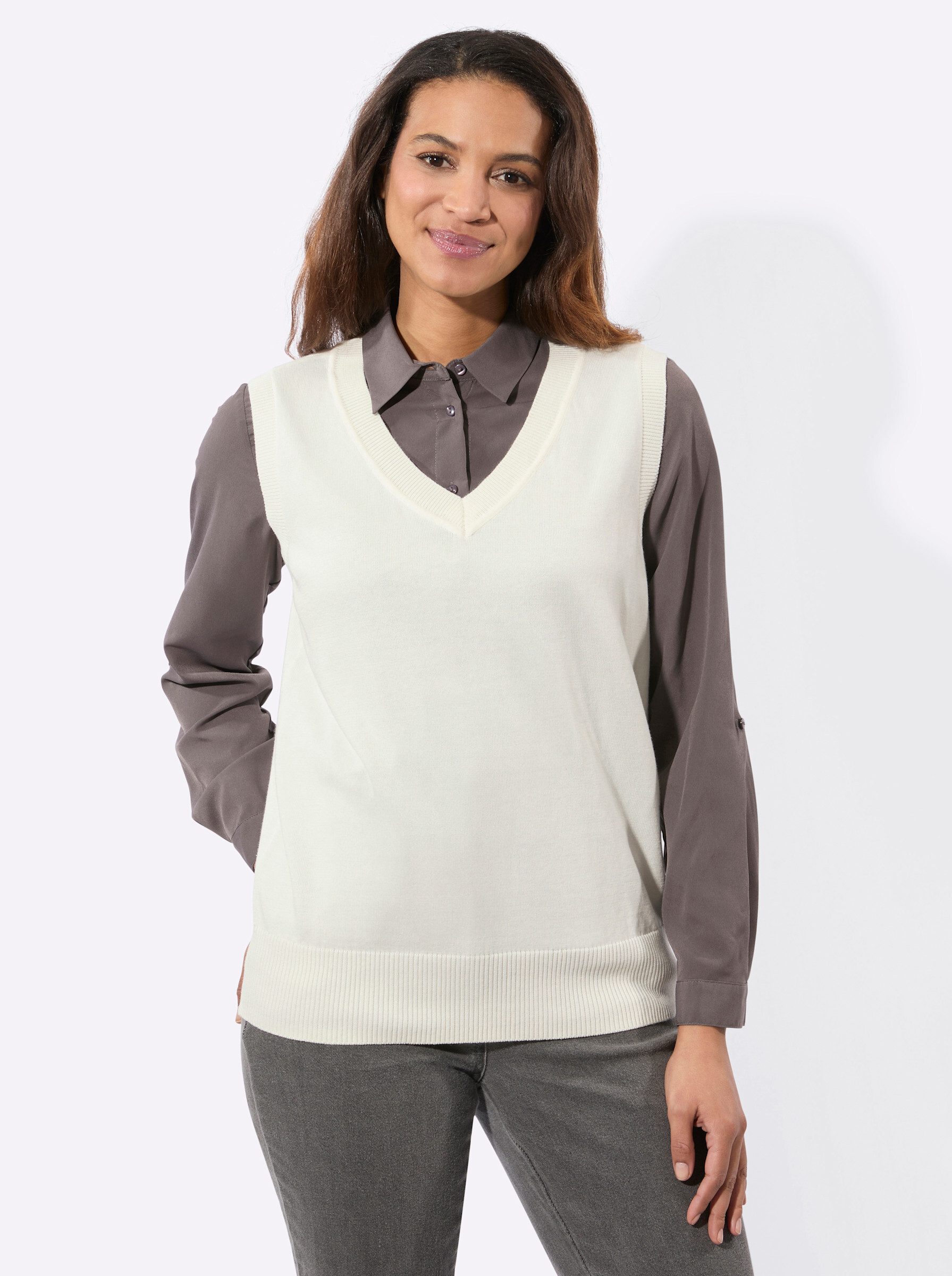 Witt Pullunder Pullunder Ärmellos Jersey