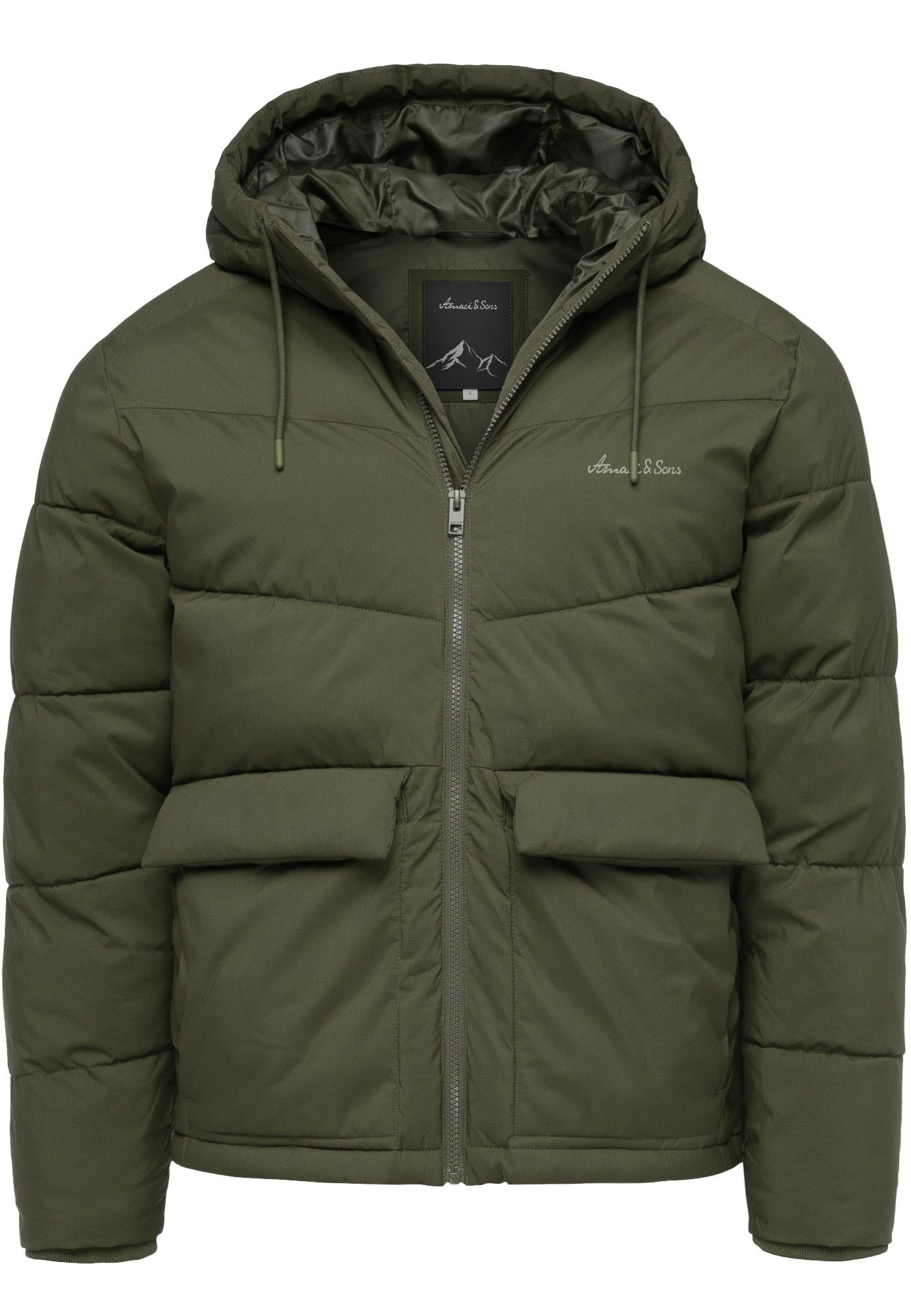 Amaci&Sons Winterjacke VALLEJO Winterjacke Herren Gefütterte Winter Jacke f günstig online kaufen