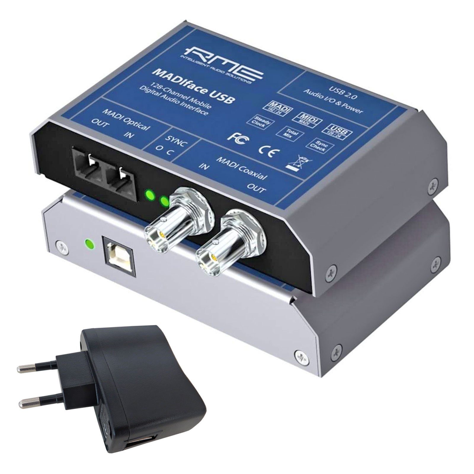 RME Madiface USB Interface mit USB-Netzteil Digitales Aufnahmegerät