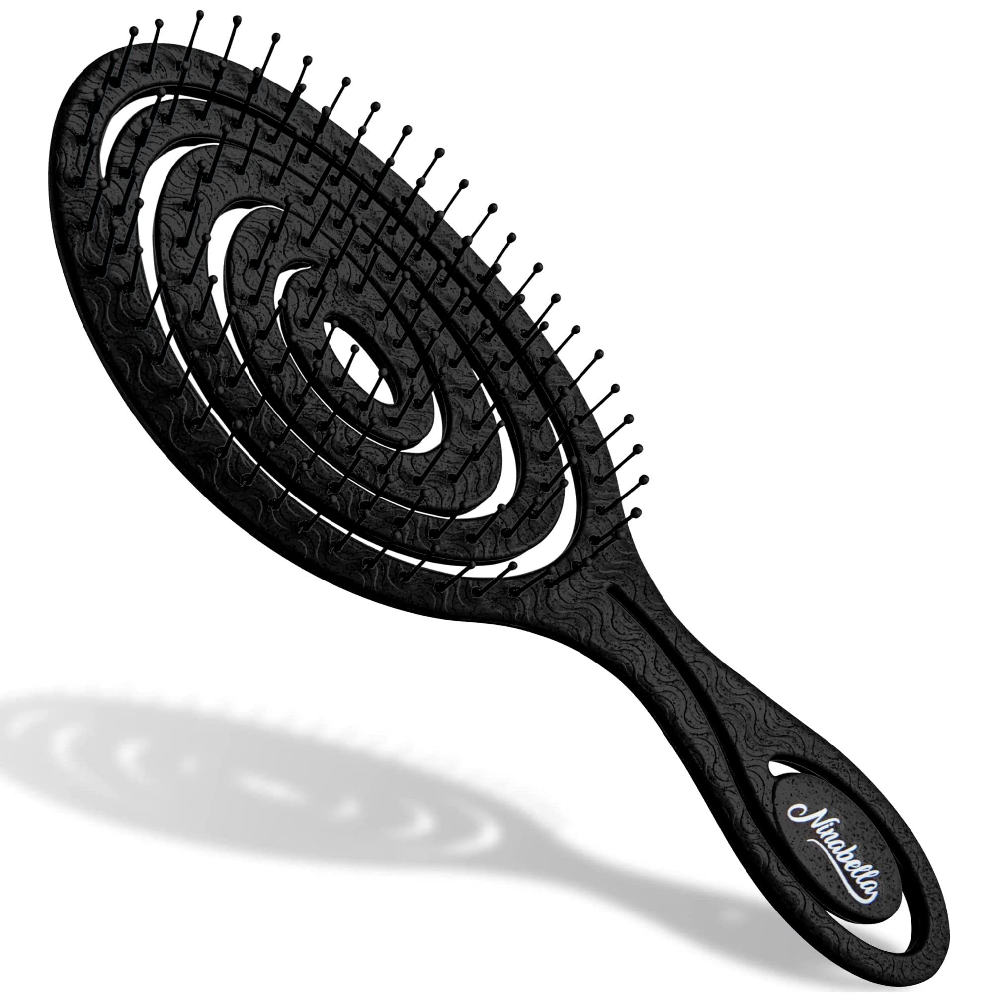 Ninabella Haarbürste Sanfte Bio für Damen, Kinder Schmerzen, Herren und Kinder Ziepen Damen, Bio Herren und Haarbürste ohne Haarbürste für ohne