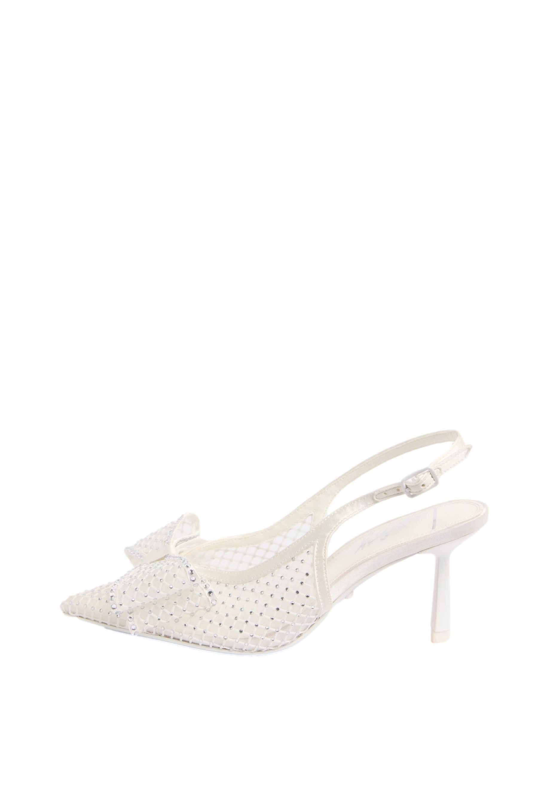 Lipsy Slingback-Pumps mit Mesh, Brautmode Pumps
