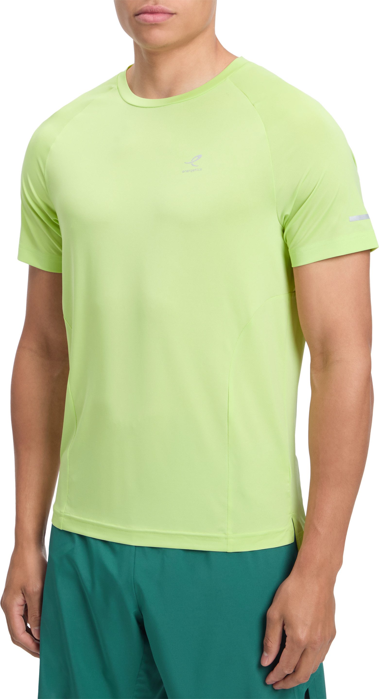 Energetics Laufshirt HE.-T-SHIRT ELLAZOR II SHORT SLEEVE M mit kurzen Ärmeln, aus Polyester und Elasthan, Regular Fit