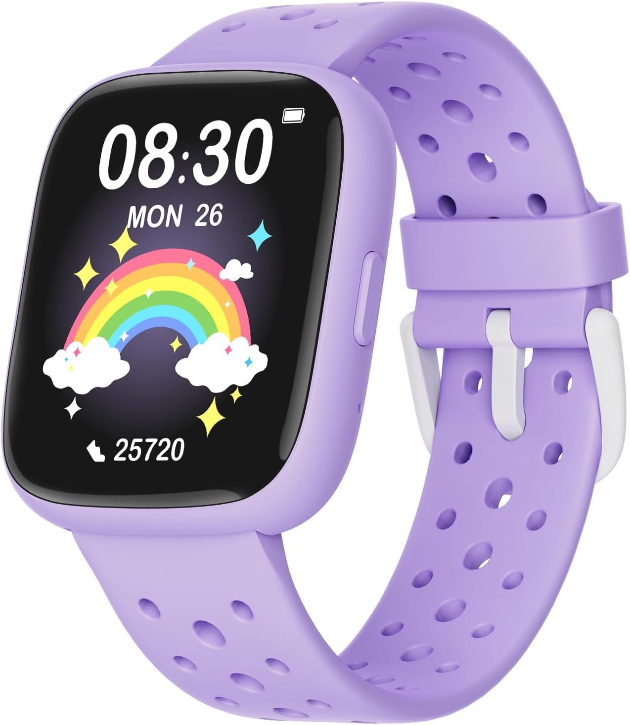 TICTIKY BW02 Smartwatch (4,6 cm, android ios), Kinder Smartwatch mit 1.83" HD Display, Sportmodi