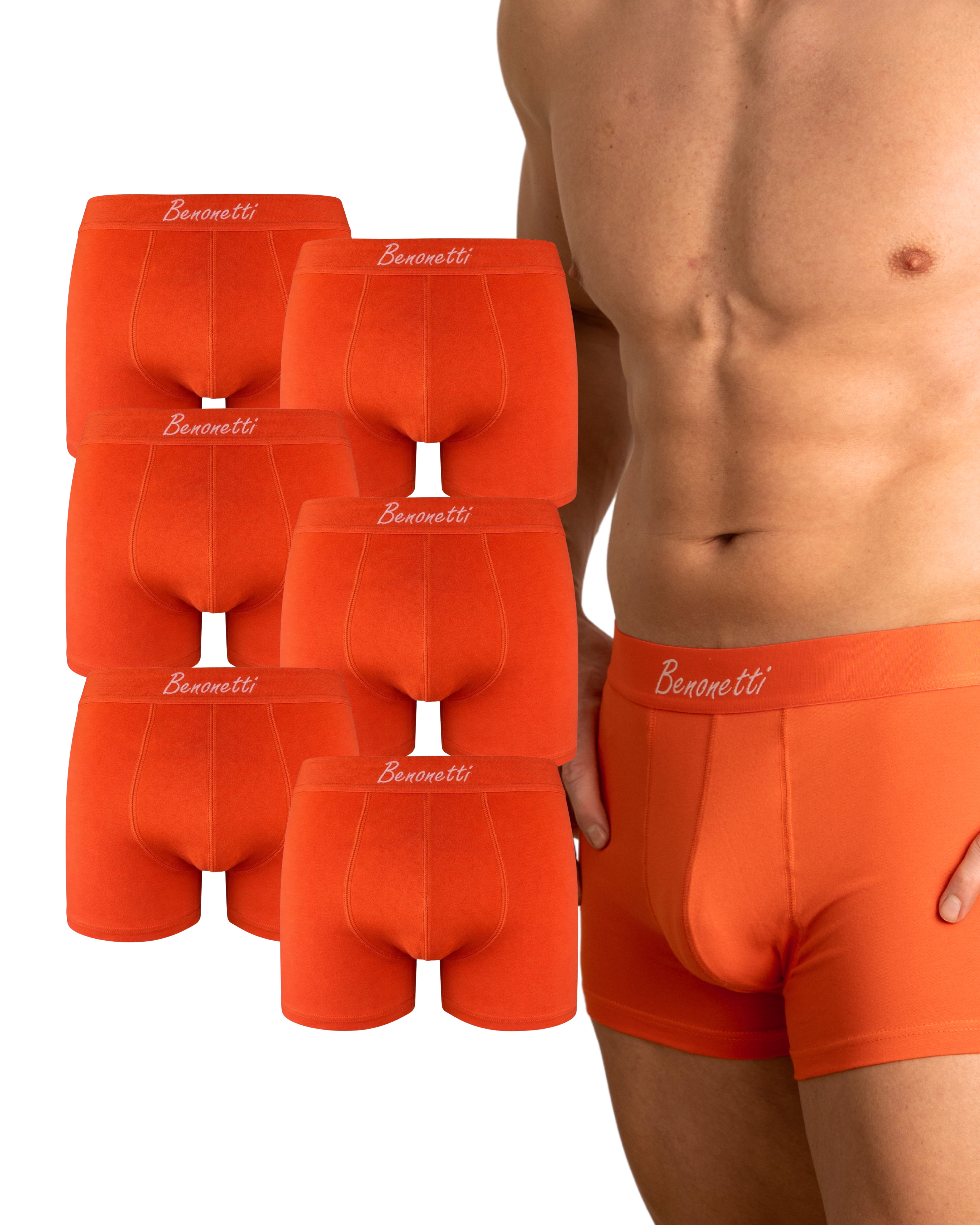 Benonetti Boxershorts 3er & 6er Pack aus Baumwolle mit hoher Tragekomfort (Packung, 6-St) Mit Komfortbund und Logo, ohne kratzenden Zettel