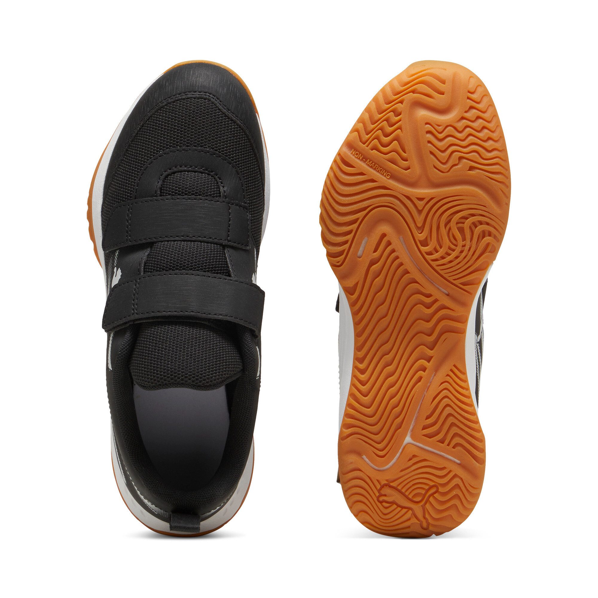 PUMA VARION II V JR Hallenschuh mit Klettverschluss, mit IMEVA-Dämpfung