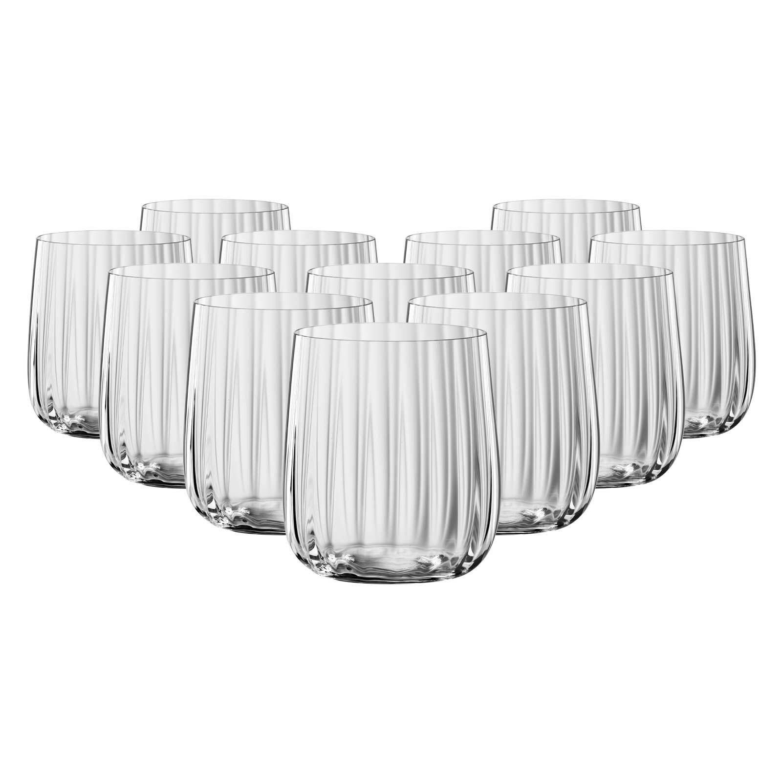 SPIEGELAU Glas Lifestyle Tumbler 340 ml 12er Set, 12-tlg., Glas