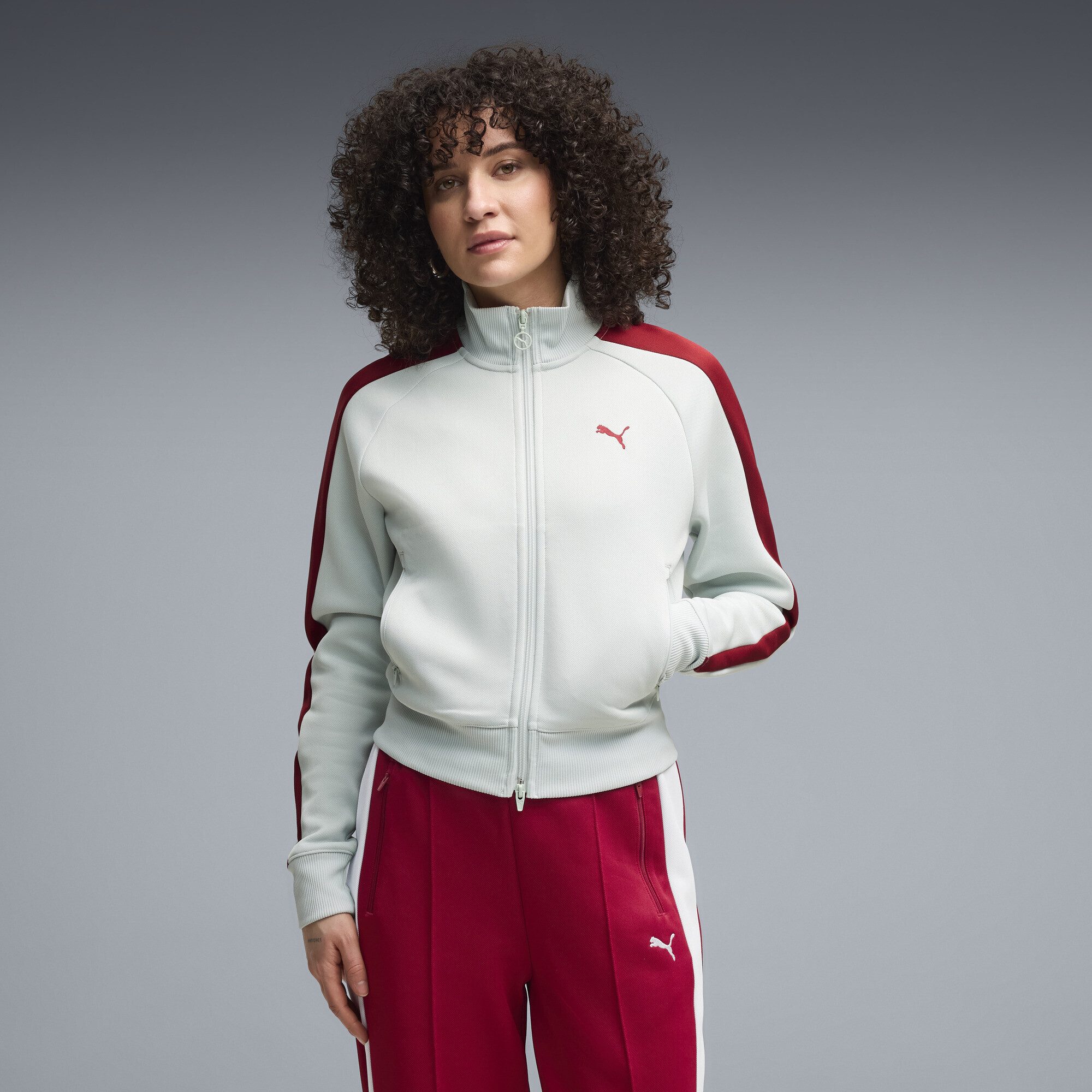 PUMA Trainingsjacke T7 ALWAYS ON Kurze Trainingsjacke Damen