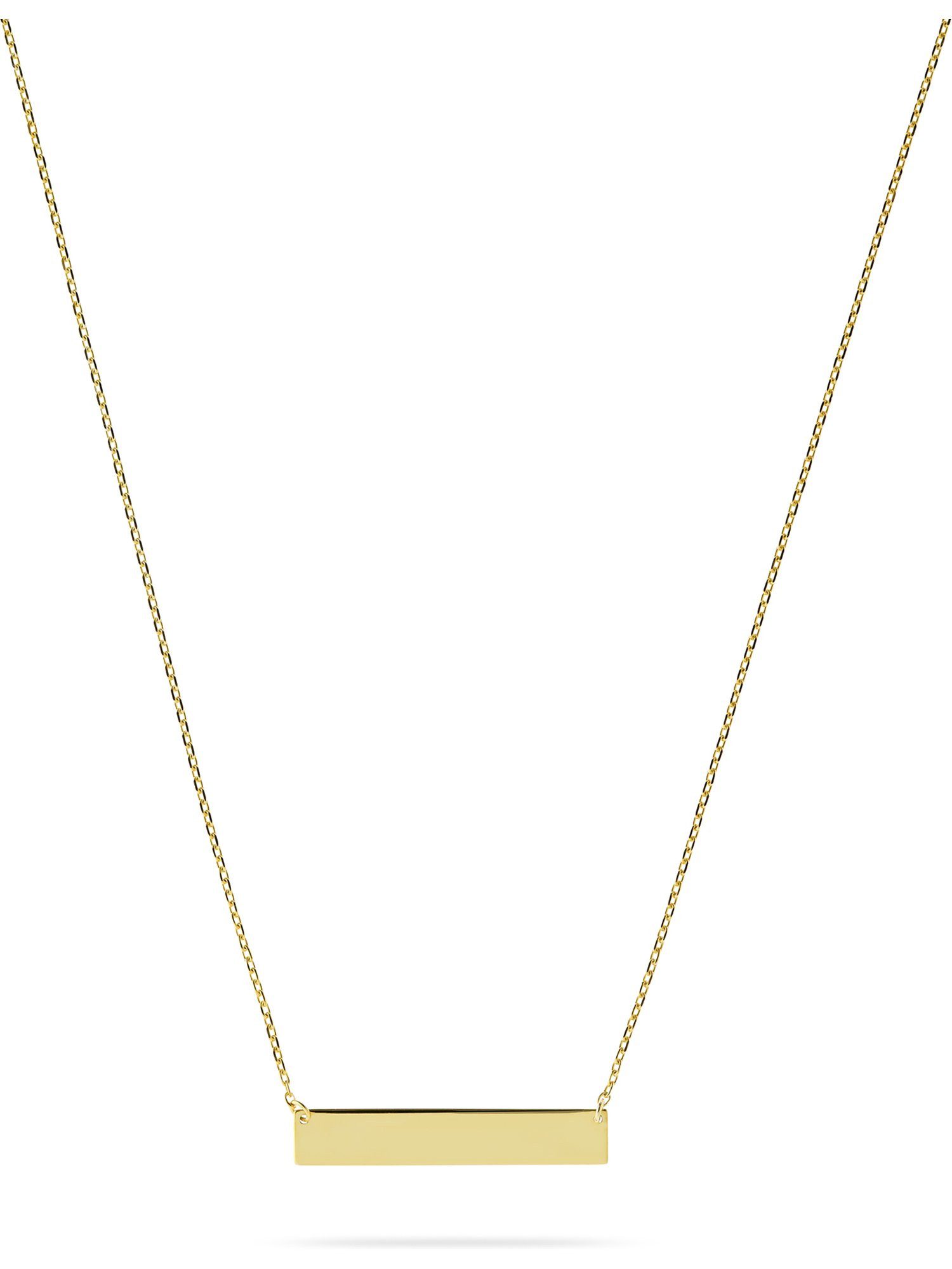 FAVS Collier FAVS Damen-Kette 375er Gelbgold