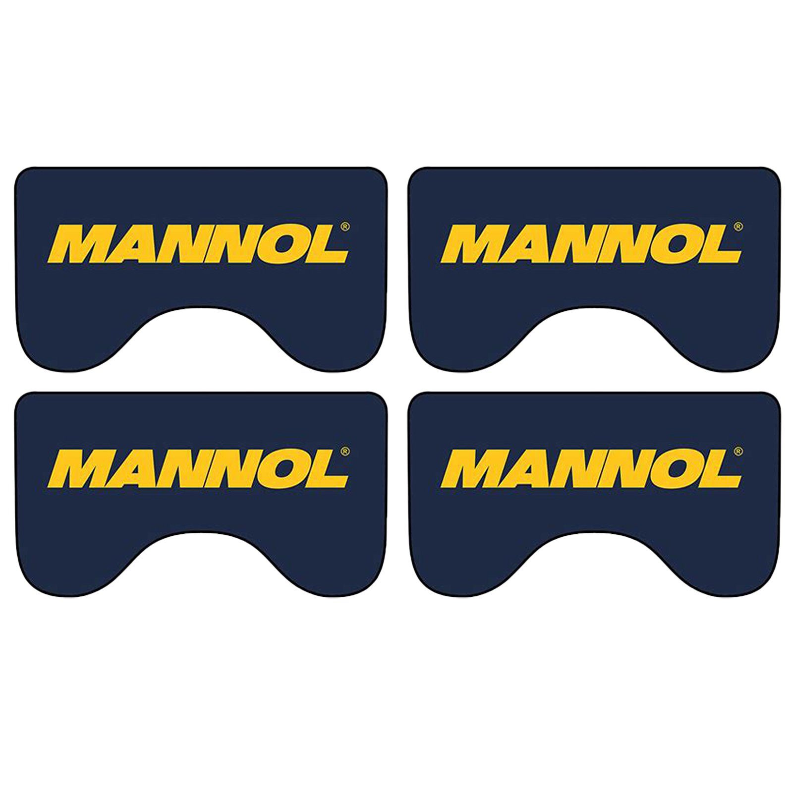 Mannol Autositzauflage Mannol Fender Cover MN1065 Kotflügelschoner Karosserieschutzmatte, 4-tlg.