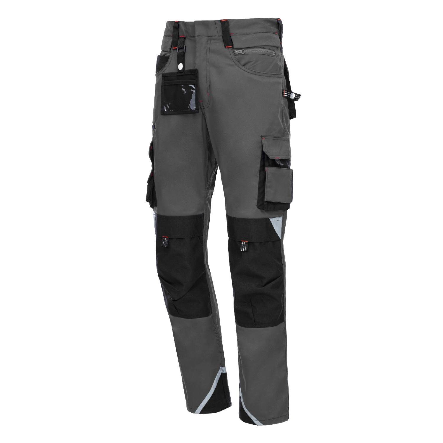 Nitras Arbeitshose Motion TEX PRO FX Bundhose grau