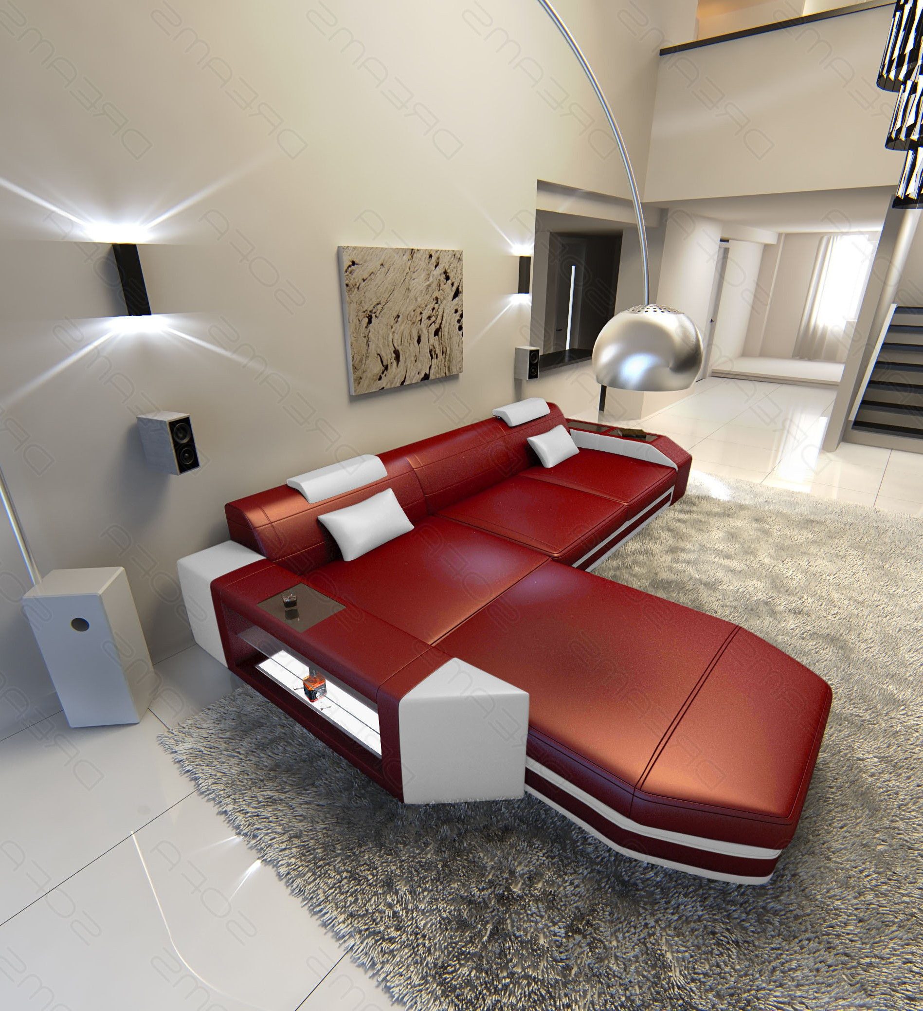 Sofa Dreams Ecksofa Ledersofa Prato L günstig online kaufen