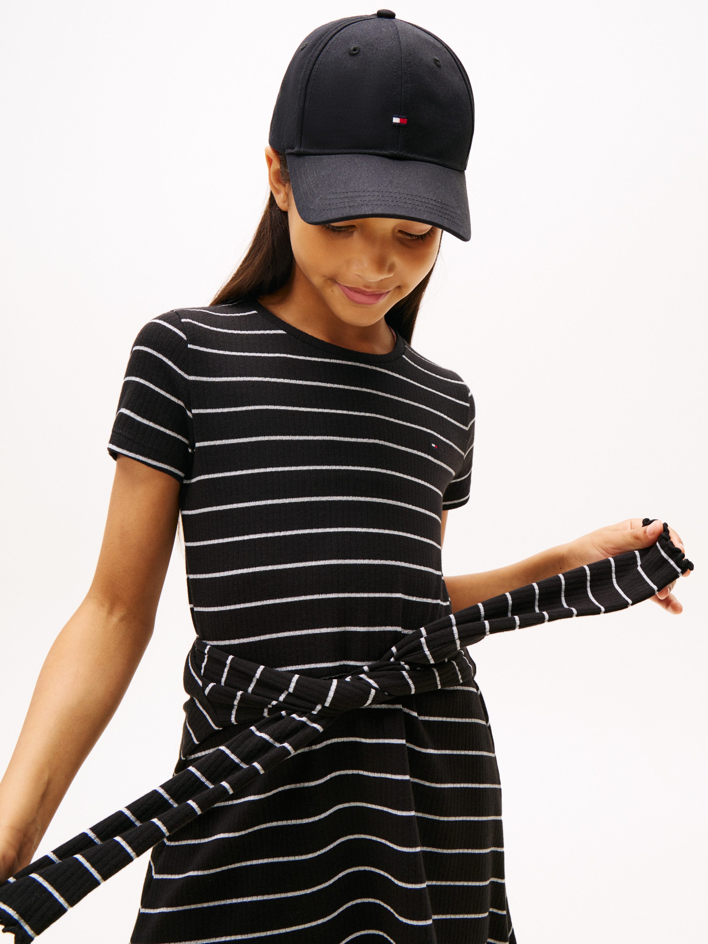 Tommy Hilfiger Skaterkleid LUREX SKATER DRESS S/S Kinder bis 16 Jahre