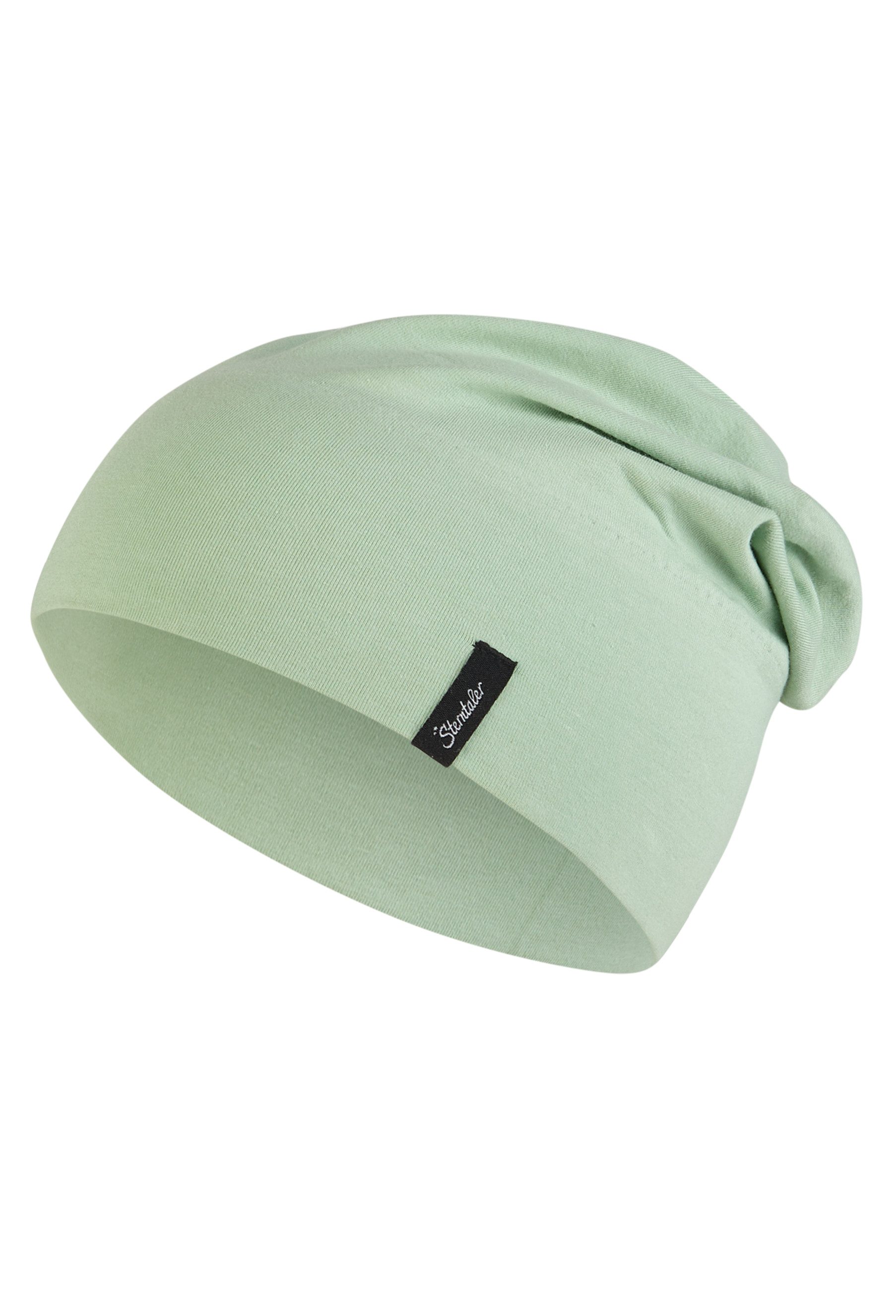Sterntaler® Beanie OCS Beanie uni (1-St) Kindermütze aus Singlejersey unifarben