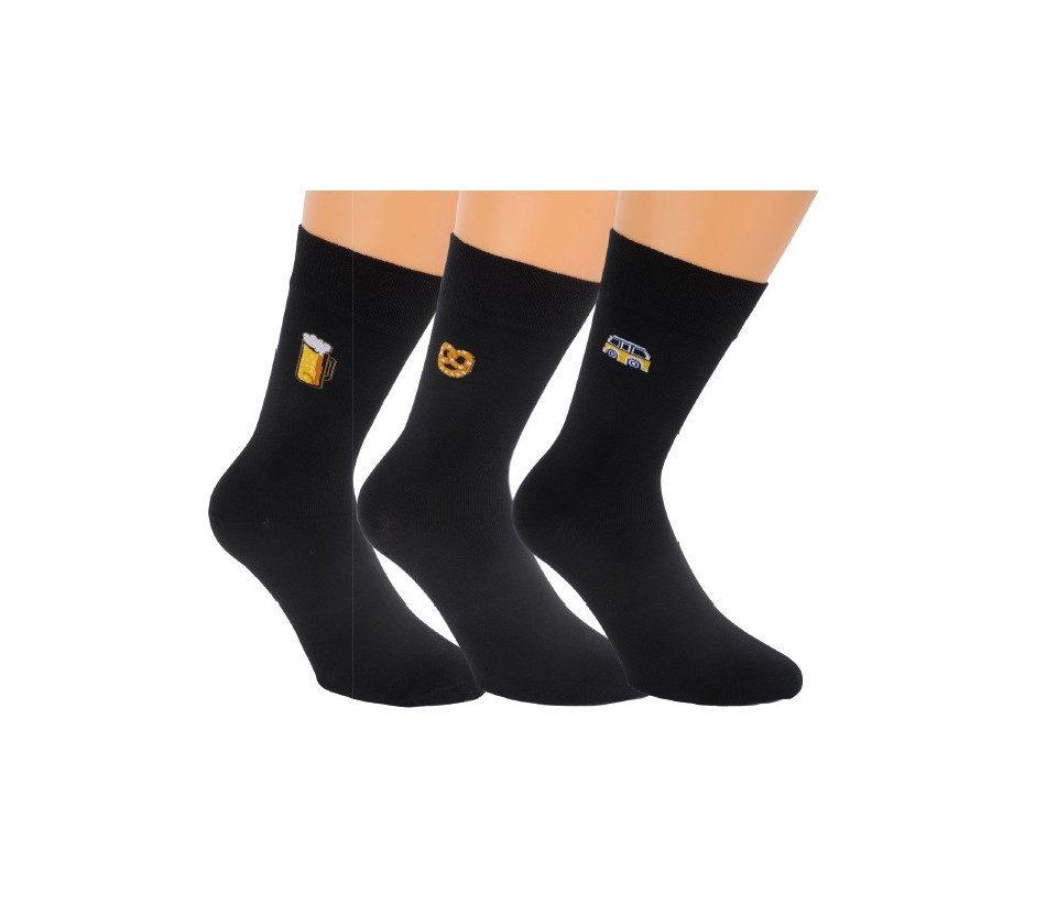 RS Harmony Socken 3 Paar RS. Harmony 32201 Socken / Strümpfe schwarz 2 Größen