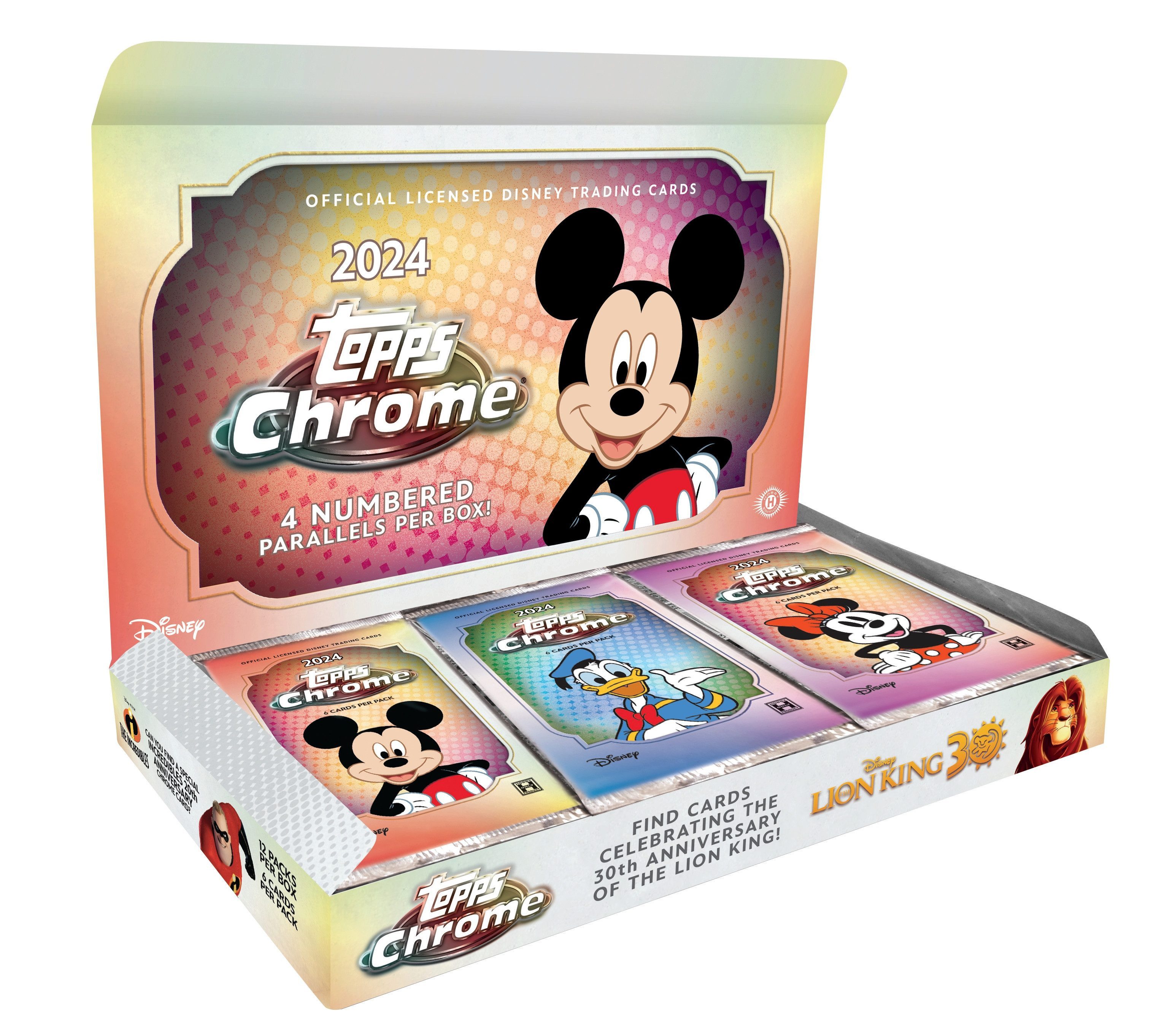 Topps Sammelkarte Topps Disney Chrome 2024