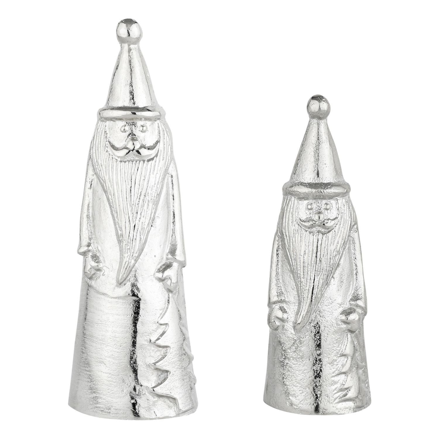 Marrakesch Orient & Mediterran Interior Dekofigur Dekofiguren Santa Silber günstig online kaufen