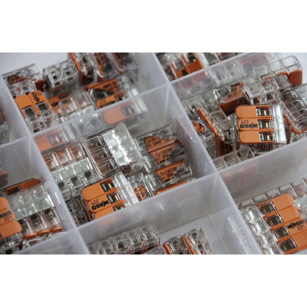 WAGO Verbindungsklemme WAGO WA-741-644 Verbindungsklemmen-Sortiment flexibel: 0.14-4 mm² sta