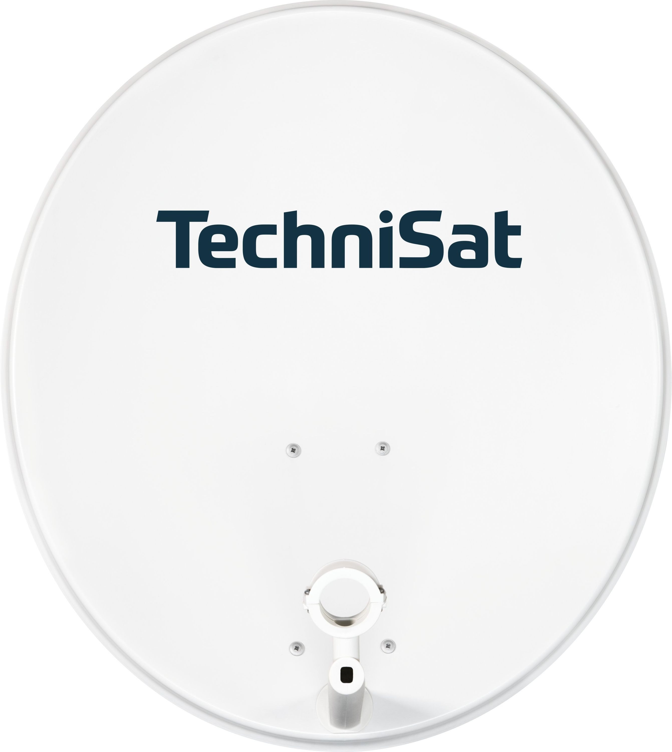 TechniSat TECHNITENNE 70 Sat-Spiegel (70 cm, Stahl, Stahl-Antenne für 40 mm LNB, inkl. Masthalterung, 1 Orbitposition)
