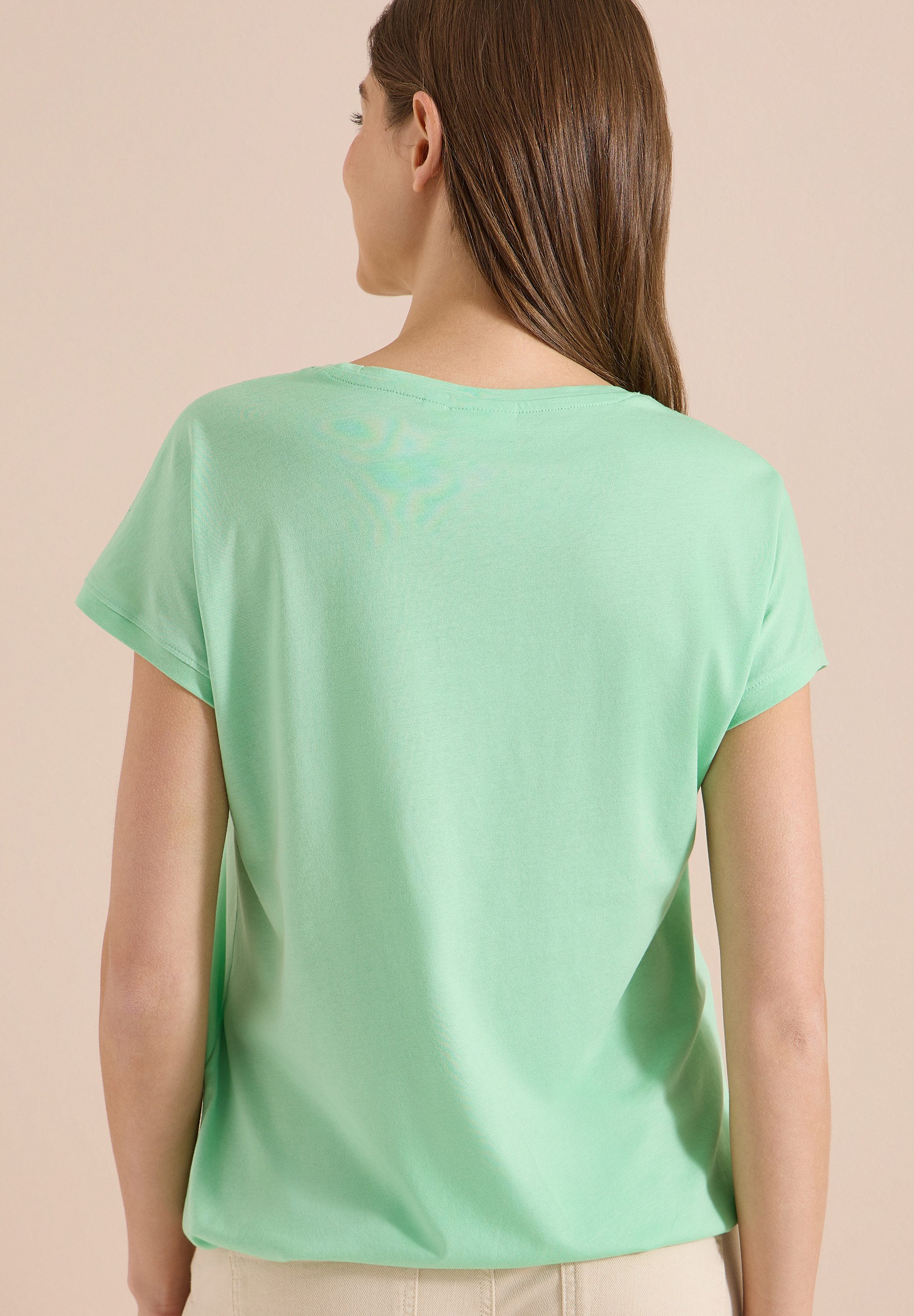CECIL T-Shirt mit elastischem Bund