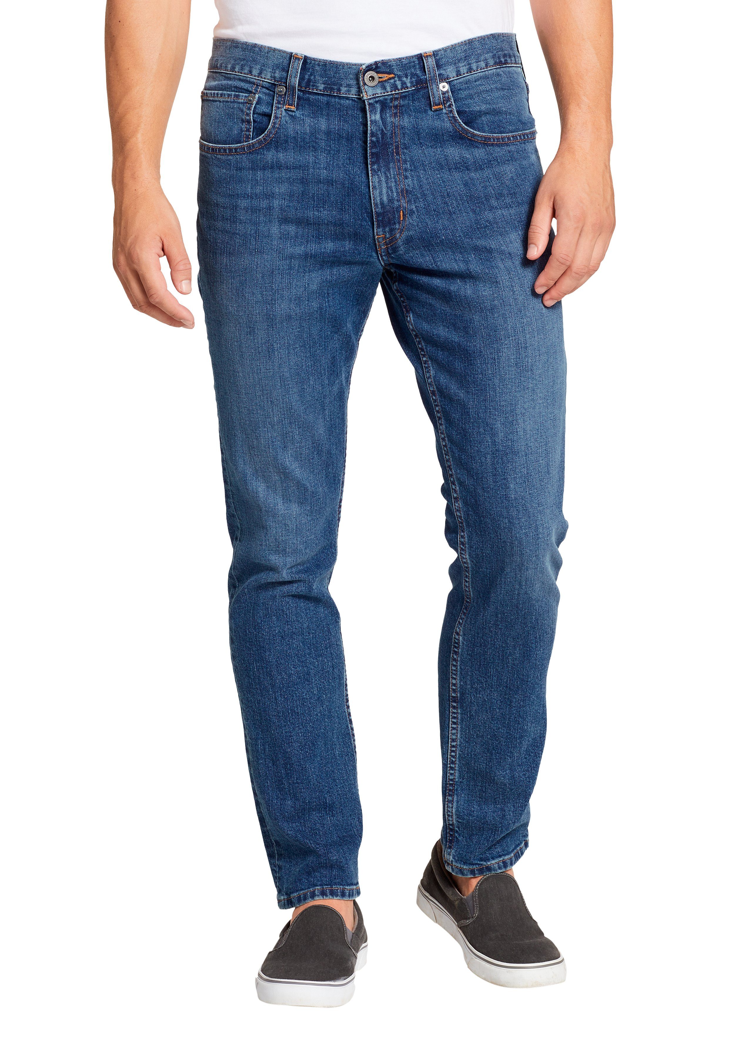Eddie Bauer Slim-fit-Jeans Flex - Slim Fit Meridianblau | Stretchjeans