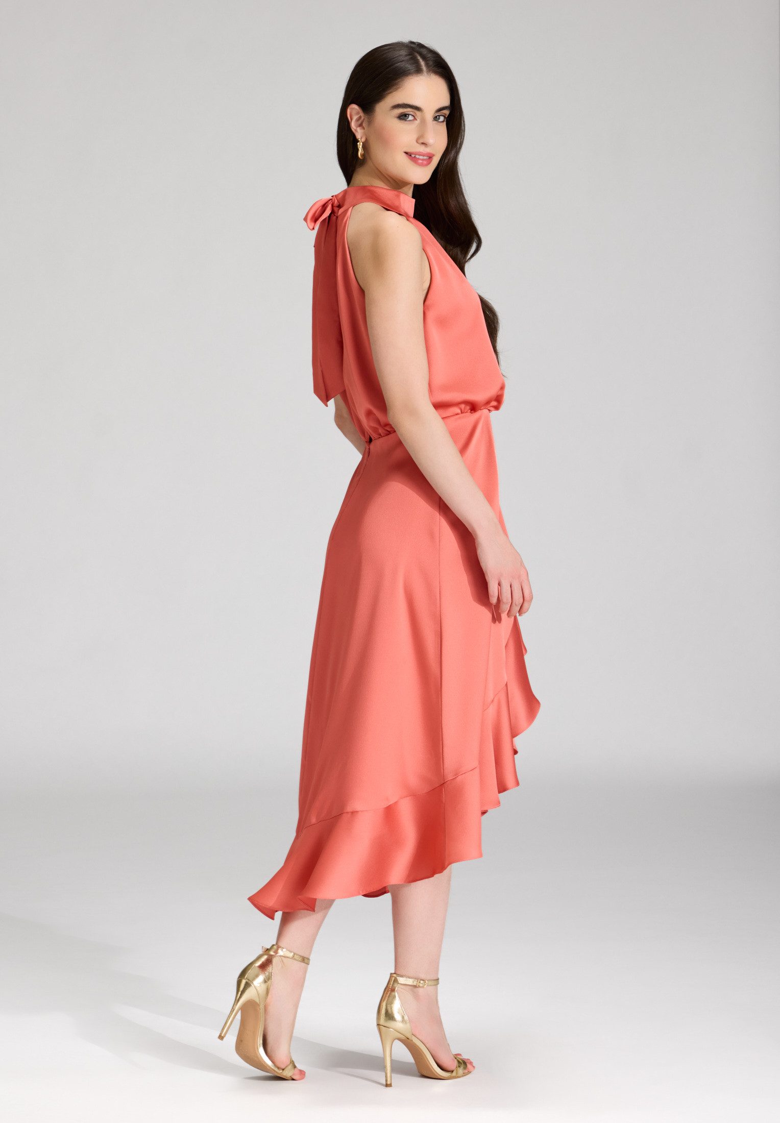 SWING Cocktailkleid Lockere Passform mit ausgestelltem günstig online kaufen