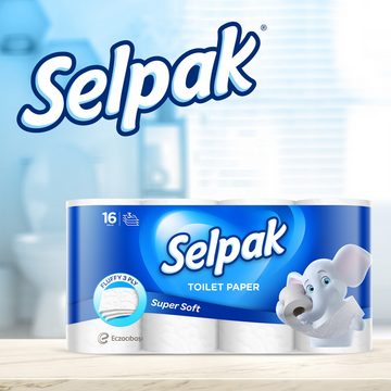 SELPAK Toilettenpapier Selpak Toilettenpapier 3-ply (16-St)