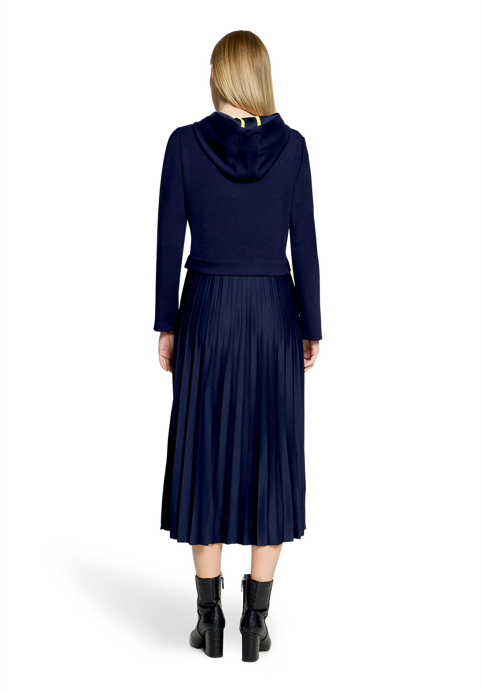 Cartoon Druckkleid Damen mit Kapuze