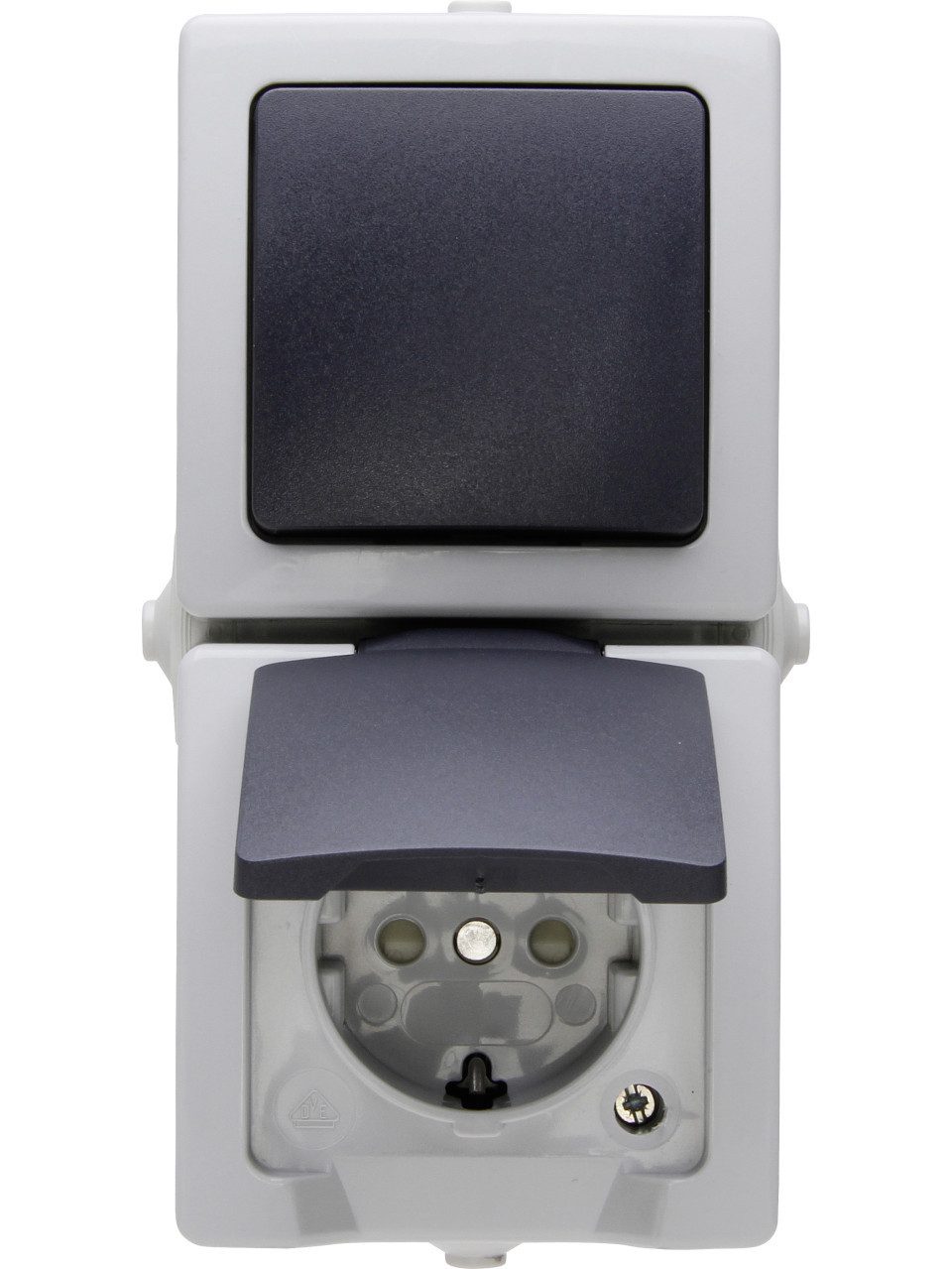 Kopp Gips-Kalk-Putz Kopp Feuchtraum Steckdosenkombination Nautic