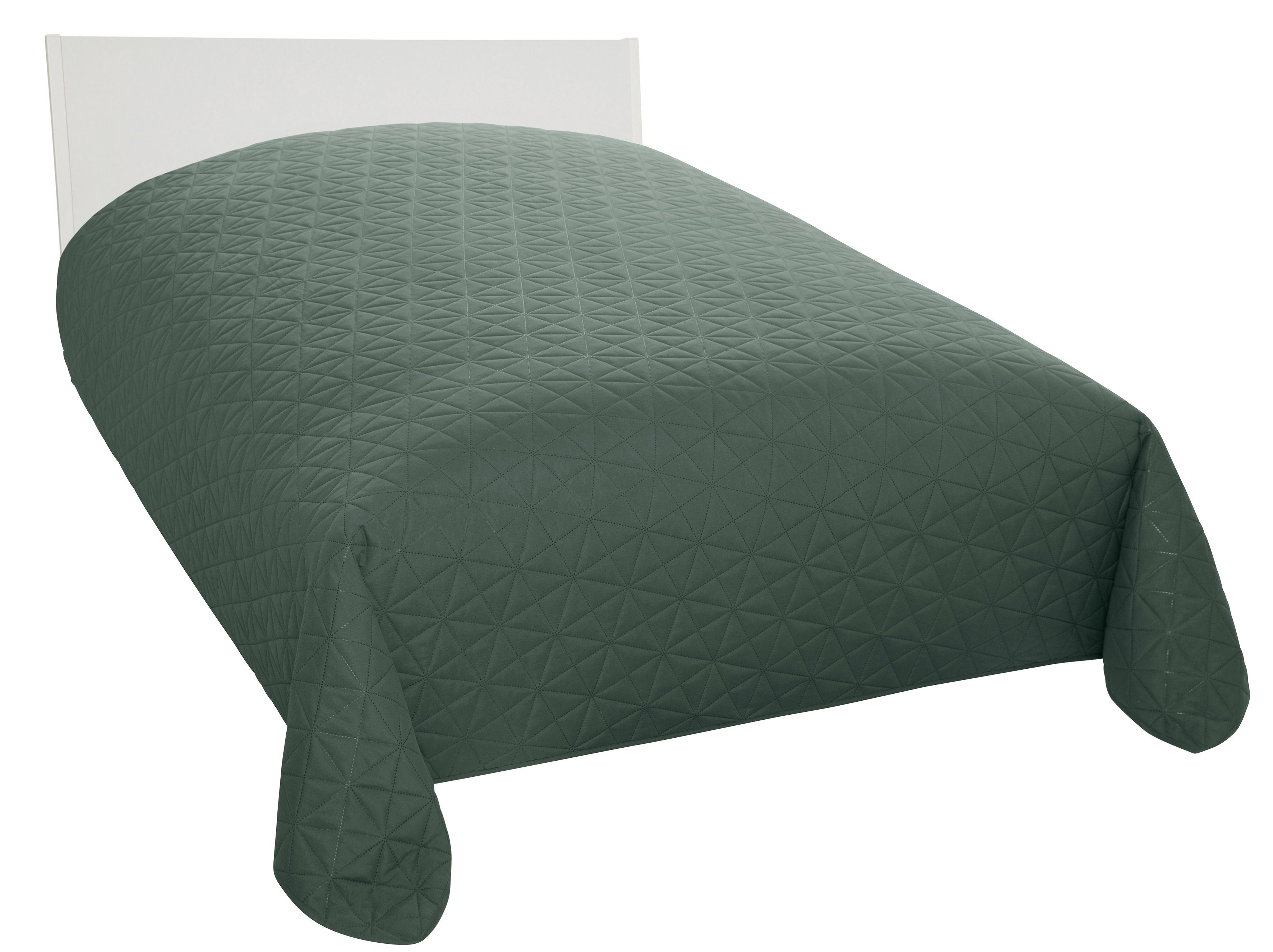 OTTO home Tagesdecke Tesso, unifarben mit grafischem Muster