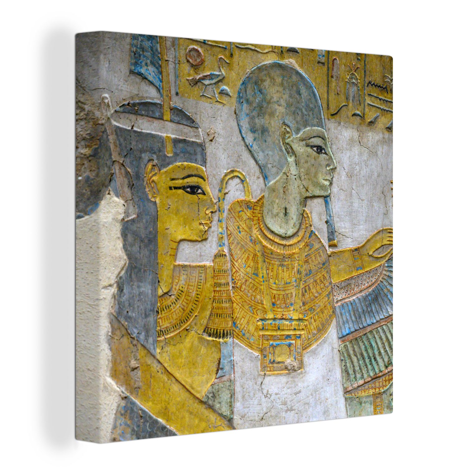 OneMillionCanvasses® Leinwandbild Ägypten - Wand - Gemälde, (1 St), Leinwand Bilder für Wohnzimmer Schlafzimmer