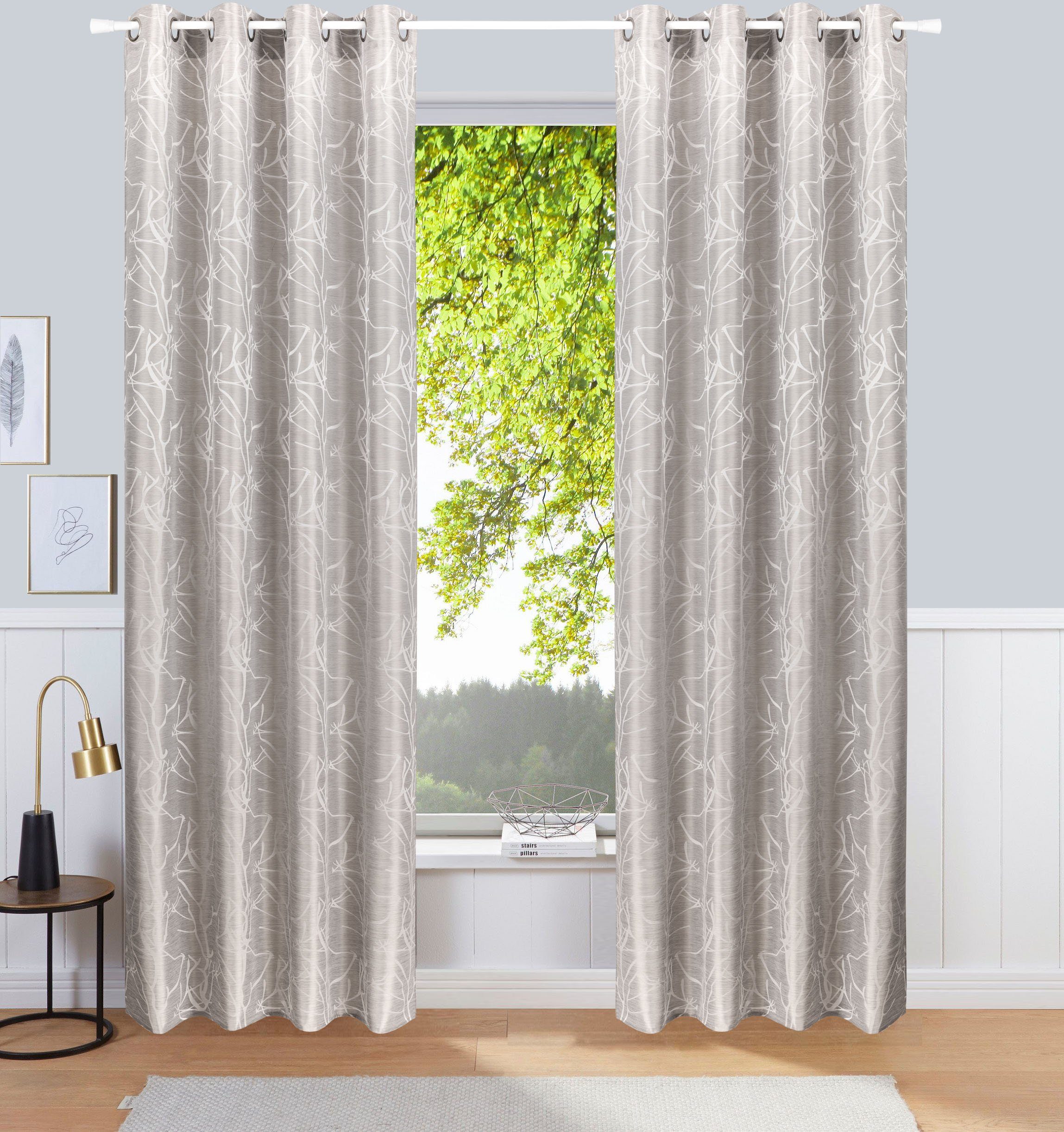 byLIVING Beistelltisch Jaron, aus Massivholz, Zweisatztisch günstig online kaufen