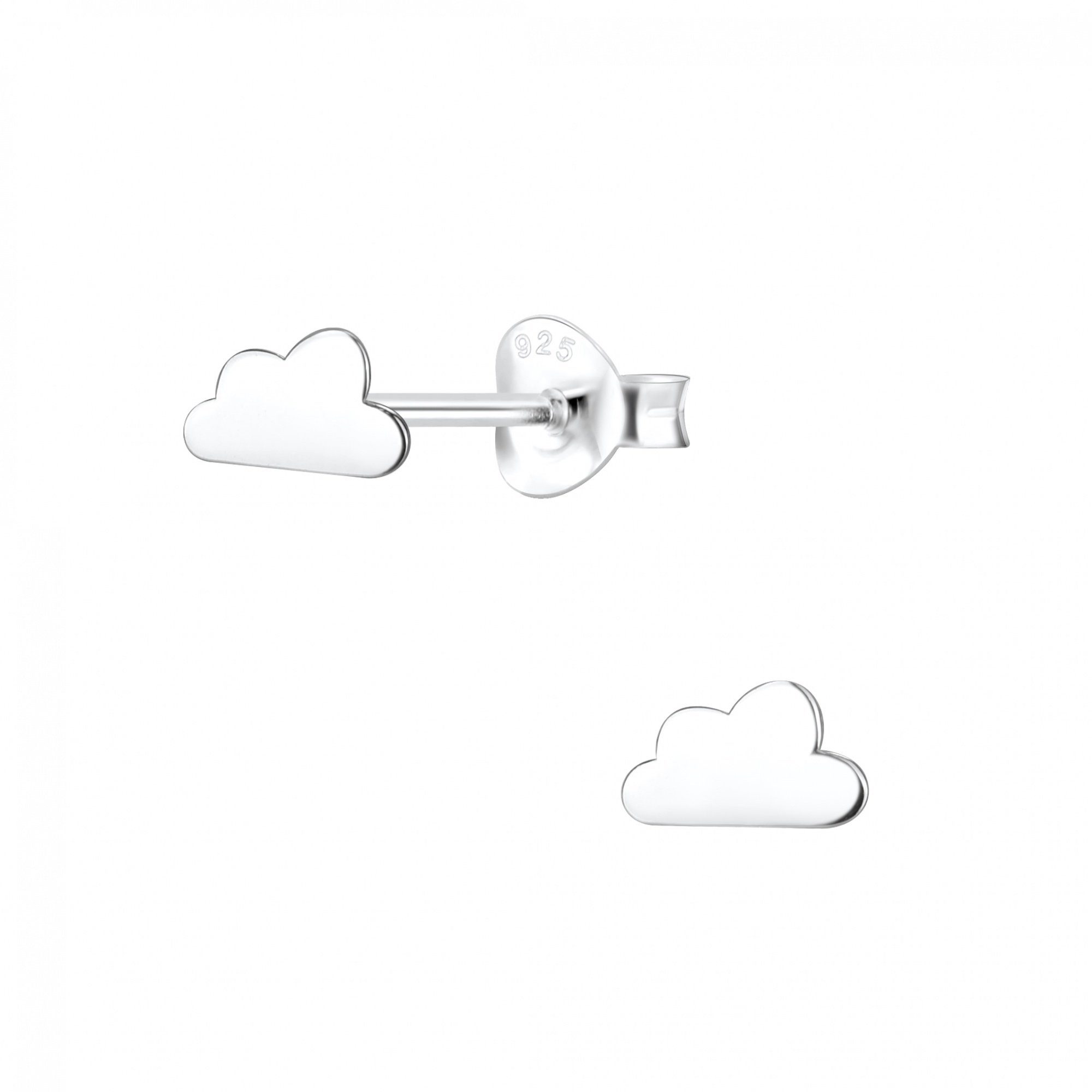 ALEXANDER YORK Paar Ohrstecker WOLKE, 2-tlg., 925 Sterling Silber
