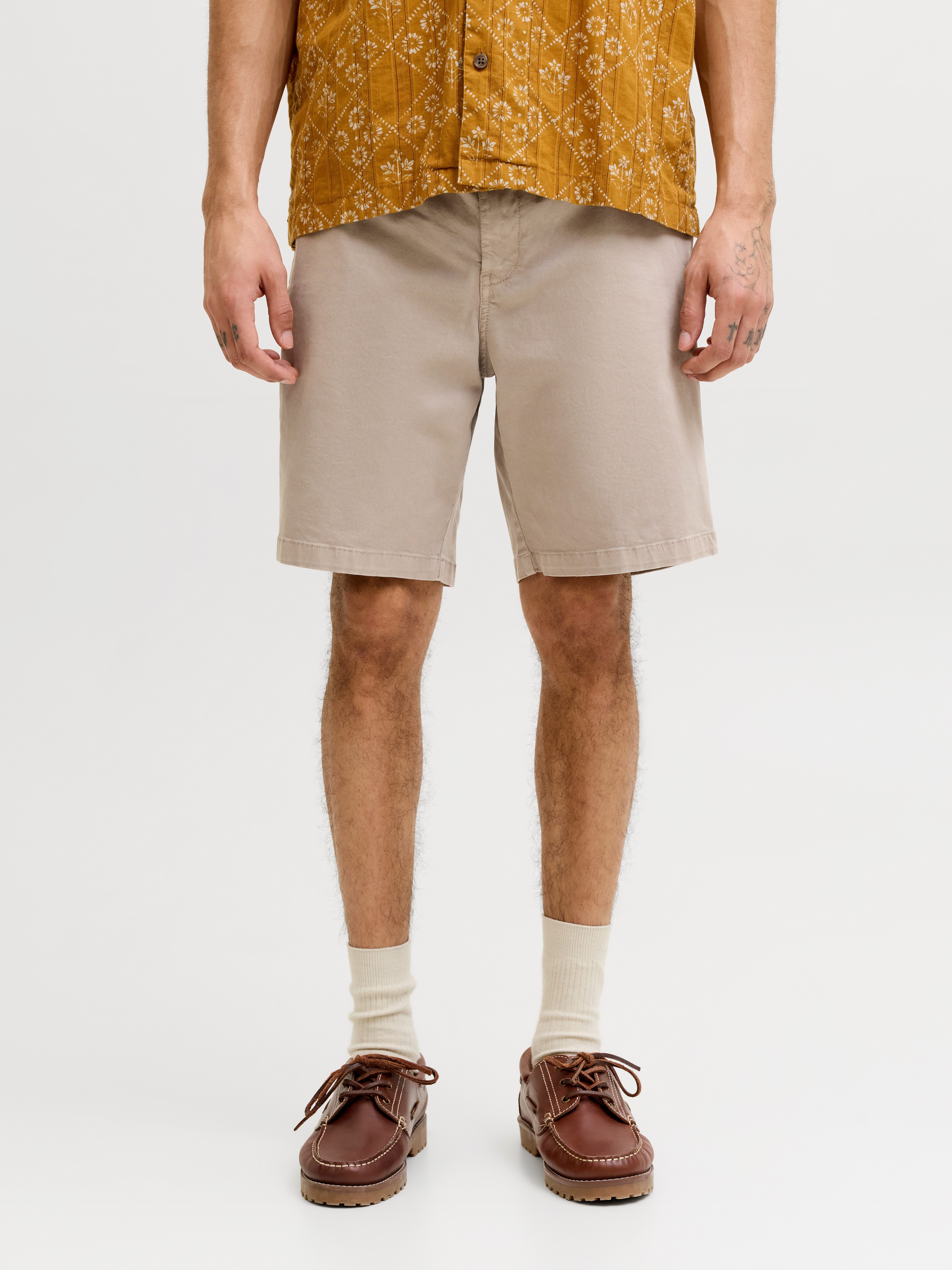 Jack & Jones Chinoshorts JPSTACE VANCE CHINO SHORTS REG SN Baumwollmischung, relaxed fit